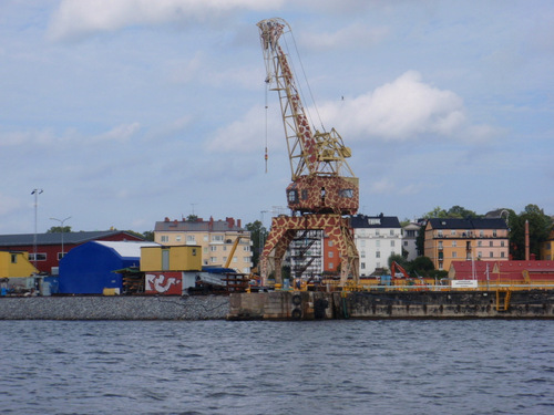 Stockholm Harbor/Waterway.